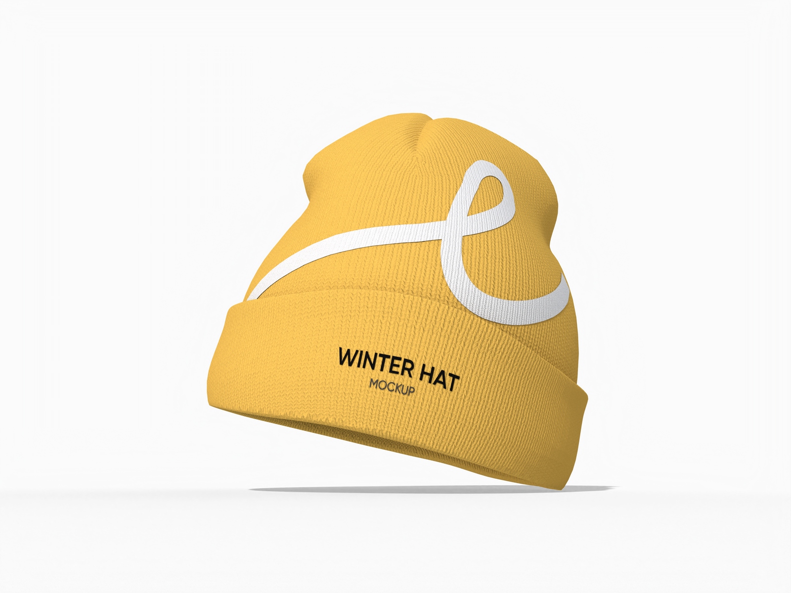 Beanie winter hat — Knitted cotton