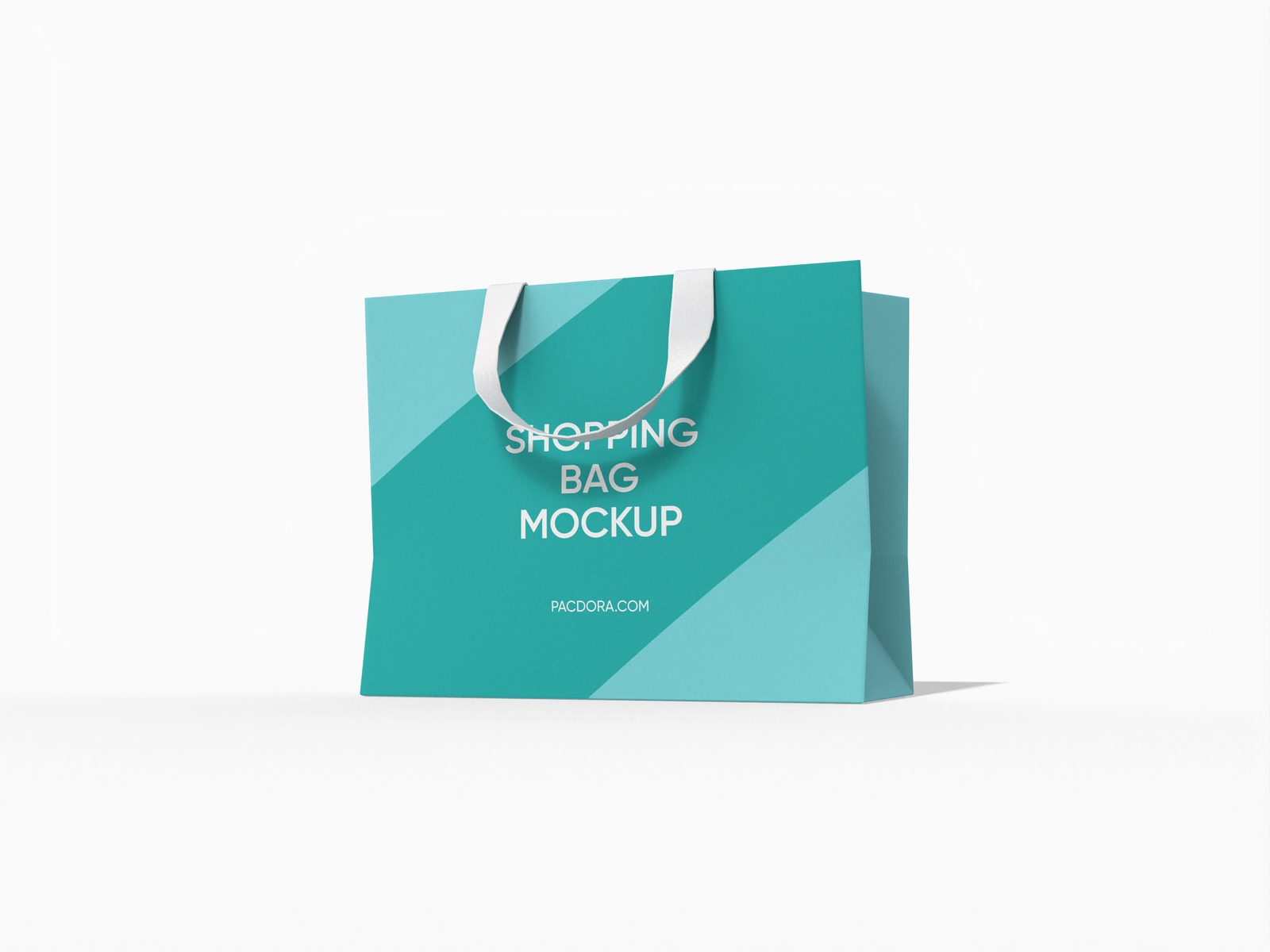 Small luxury shopping bag — White paperboard