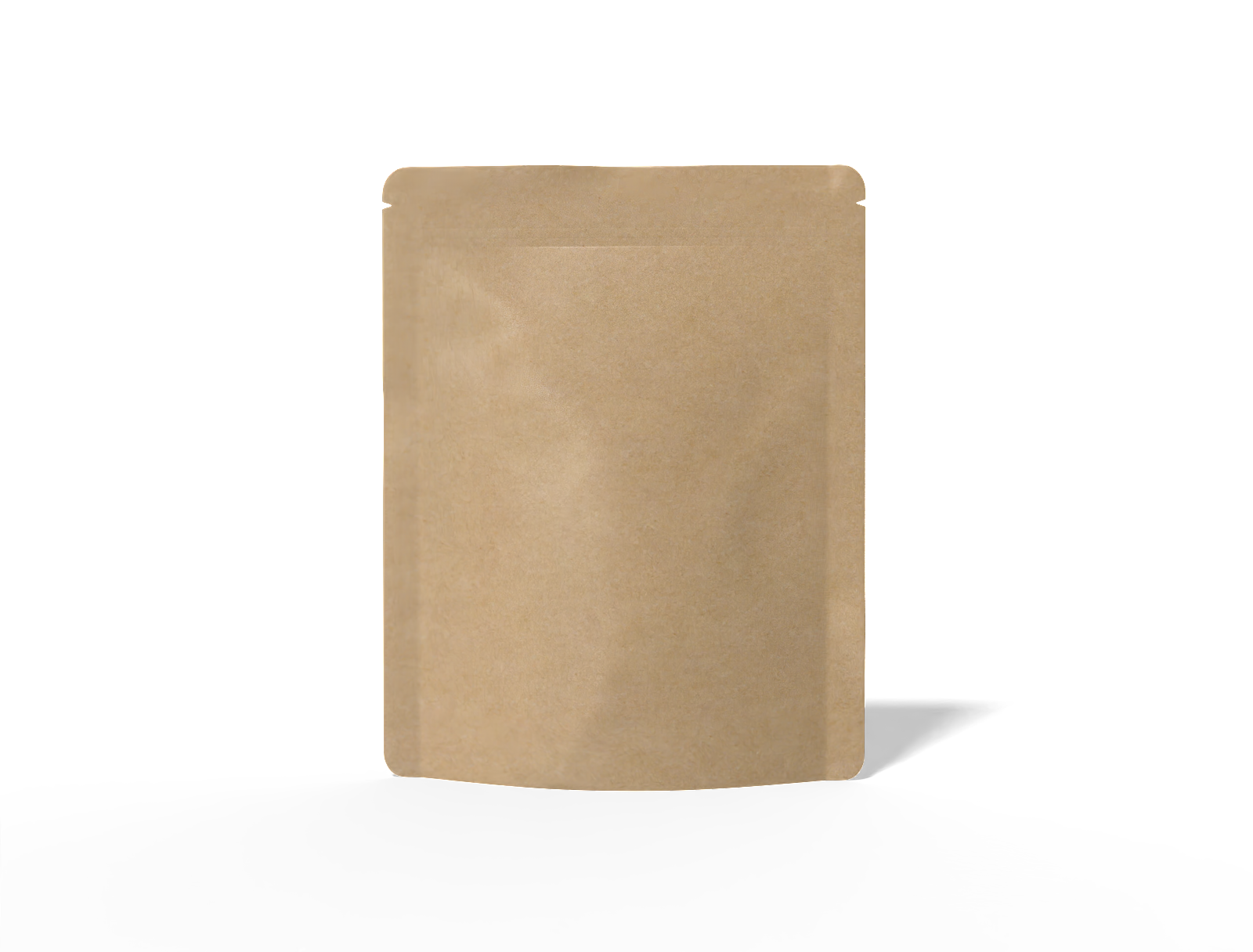 Stand up snack pouch — Kraft paper