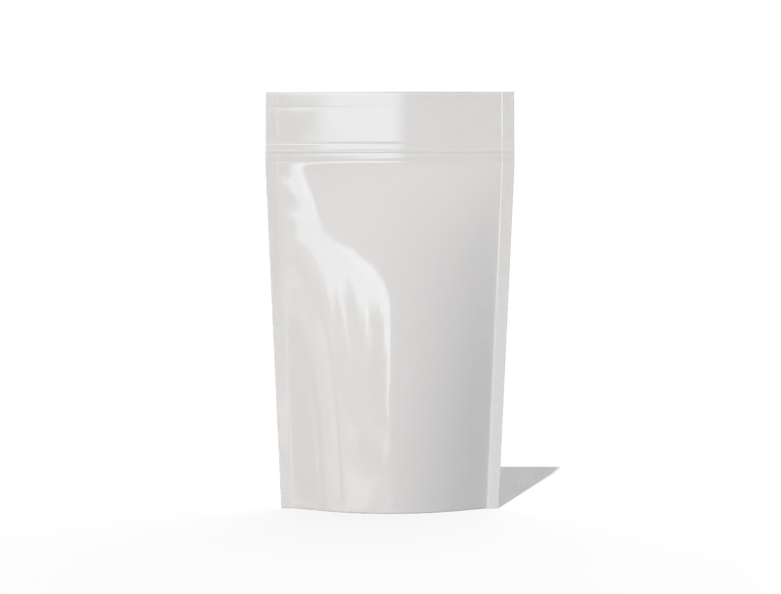 Doypack food bag — Glossy plastic
