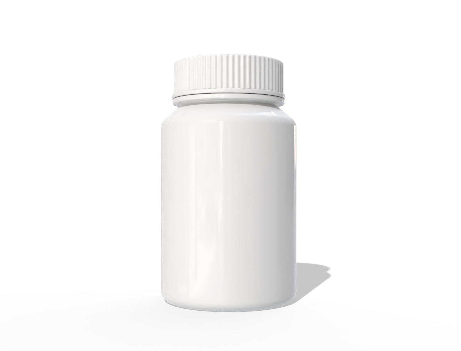 Pills bottle — Glossy plastic