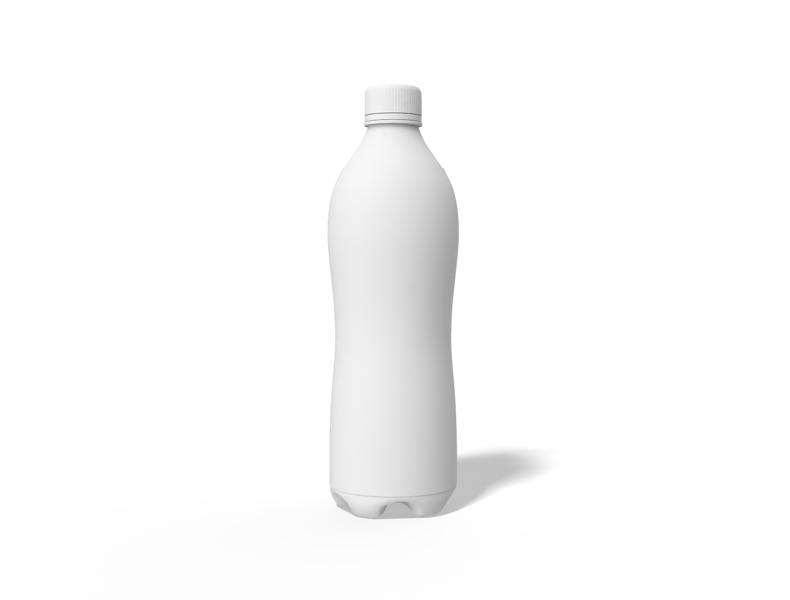 Plastic juice bottle — Glossy plastic