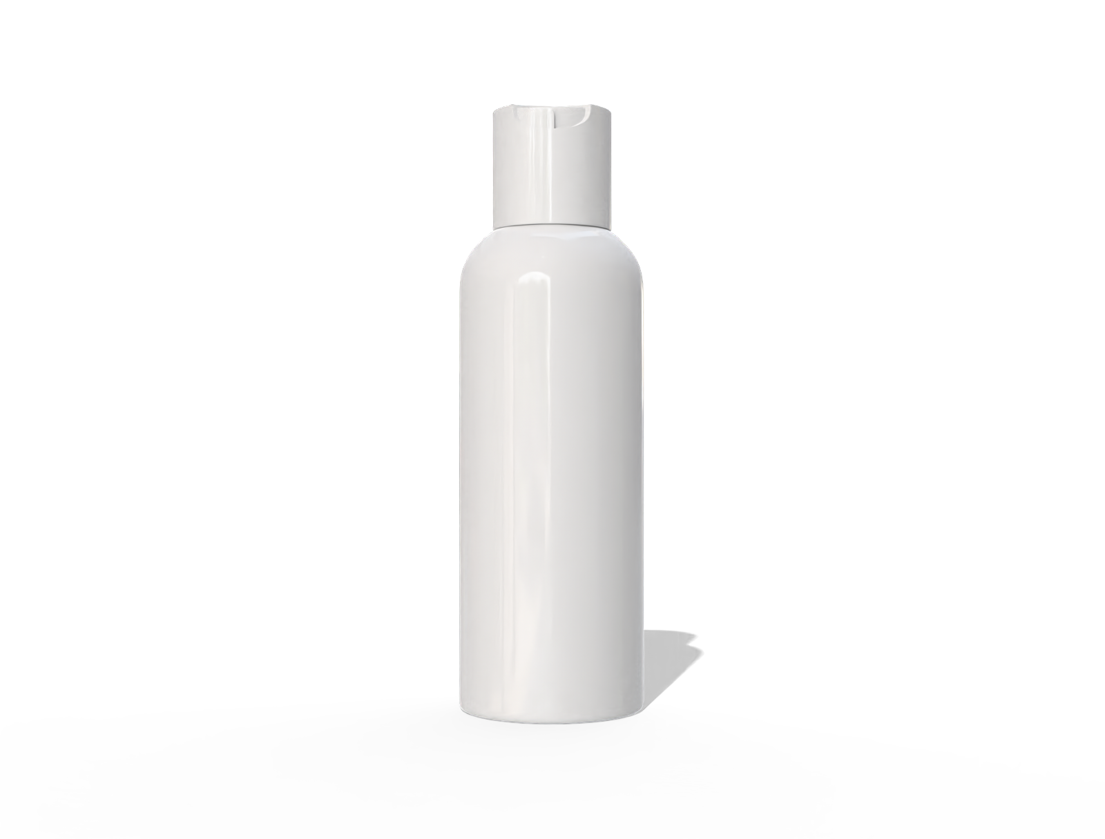 Cosmetic bottle — Glossy plastic