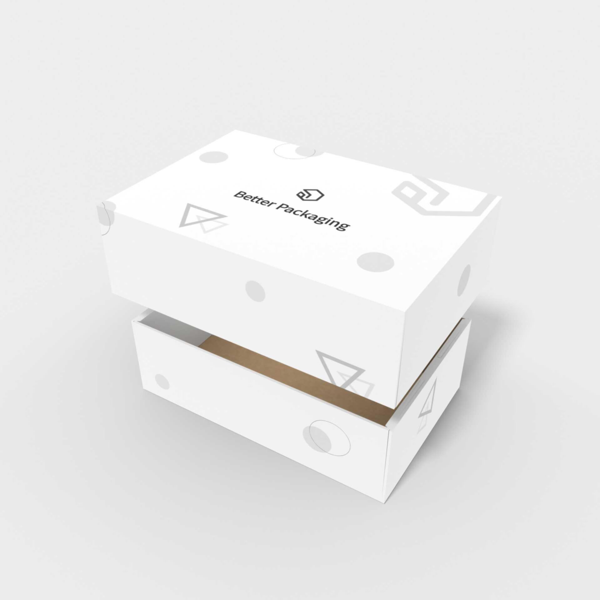 Cartons lock-end paper — Corrugated board