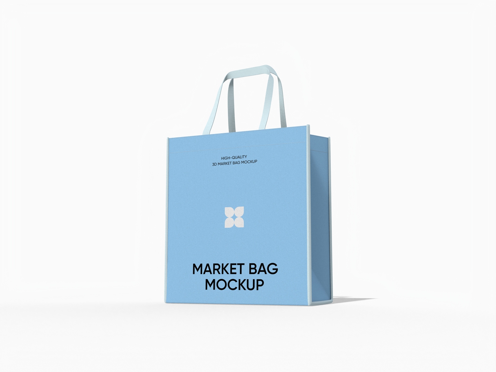 Fabric shopping bag — Rough burlap