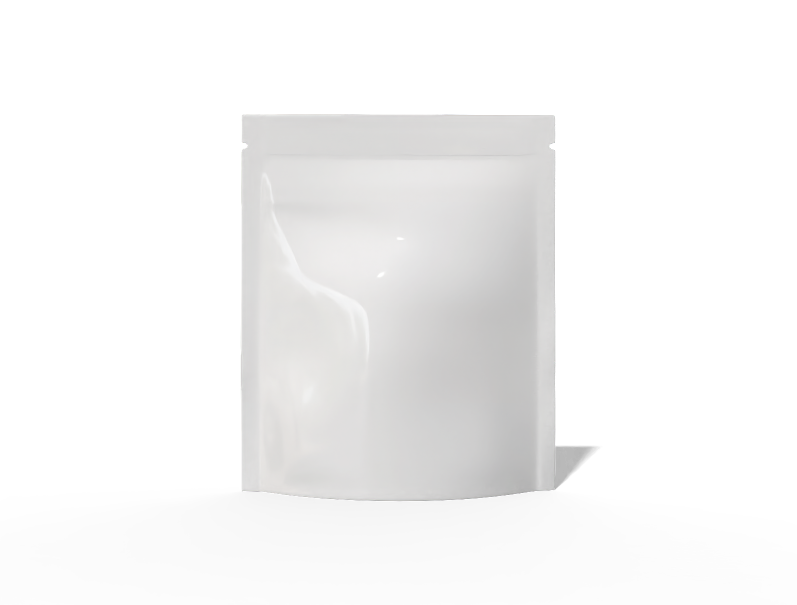 13 × 15 stand up snack pouch — Glossy plastic