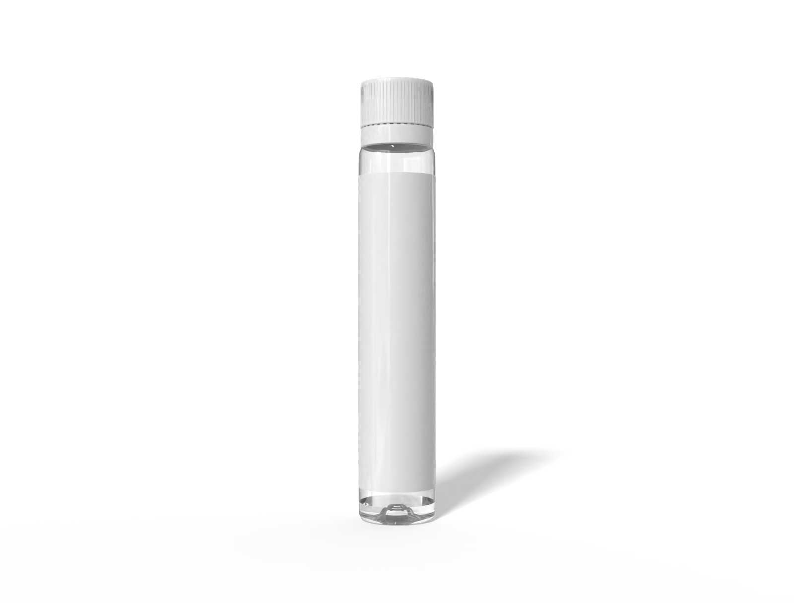 Plastic bottle — Glossy plastic