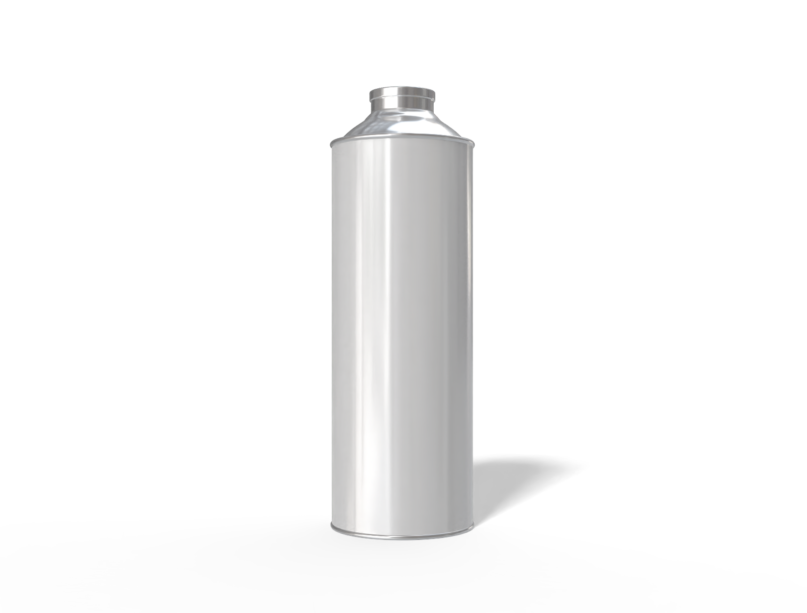 Draft beer metal can — Glossy metal