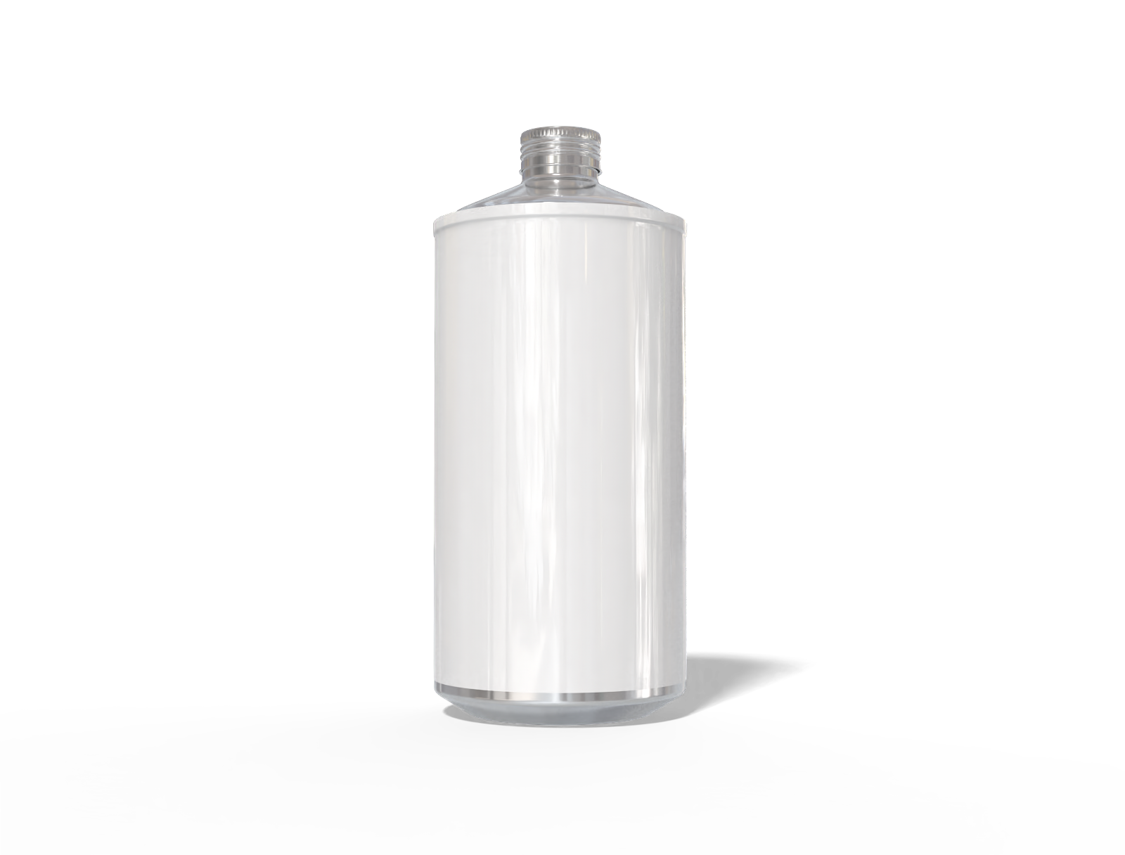 Draft beer metal can — Glossy metal
