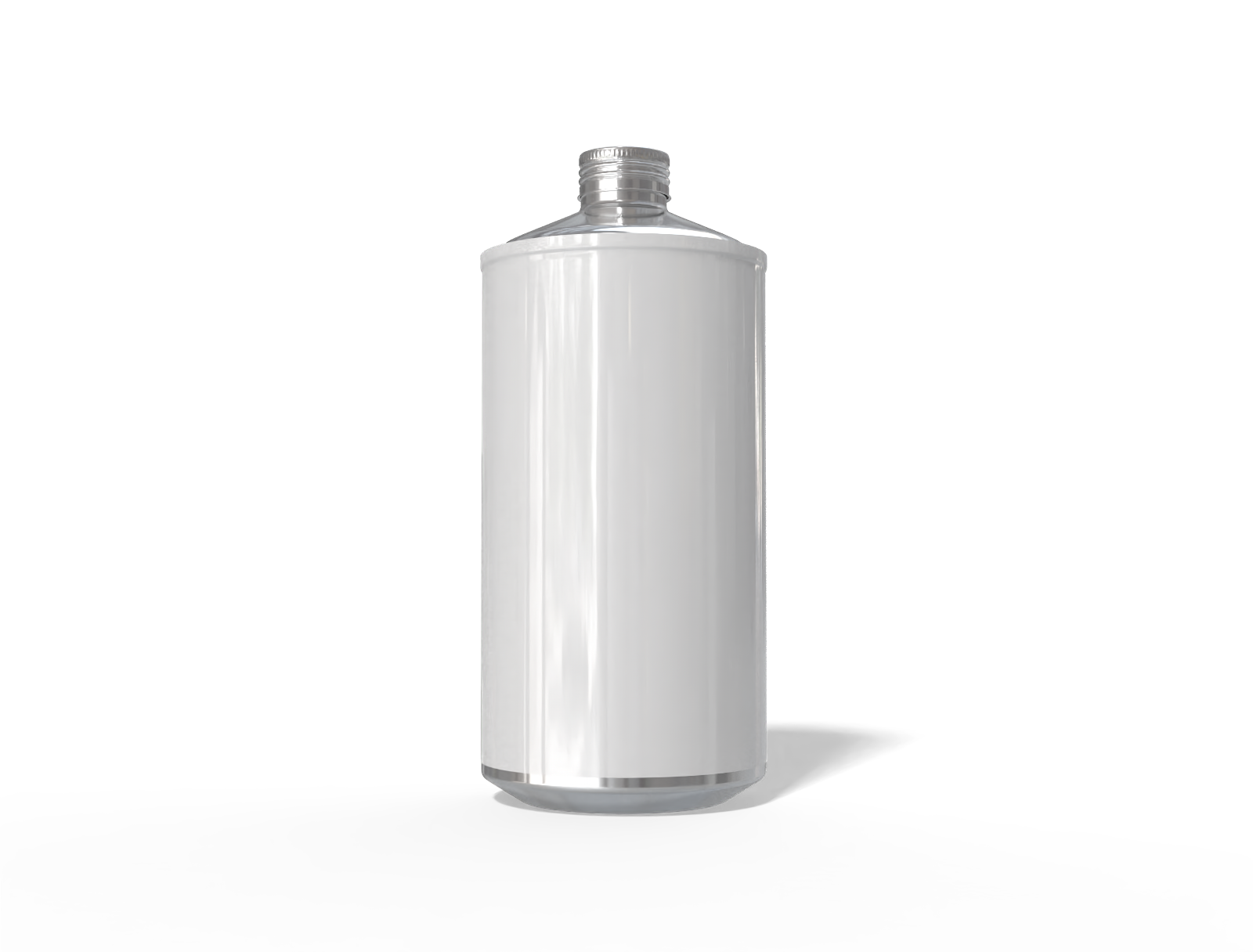 Draft beer metal can — Glossy metal