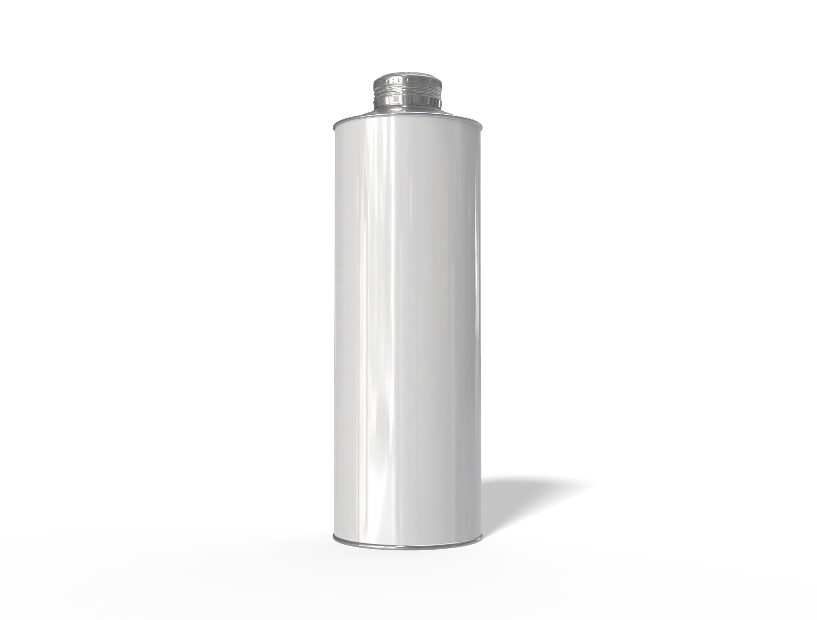 Draft beer metal can — Glossy metal