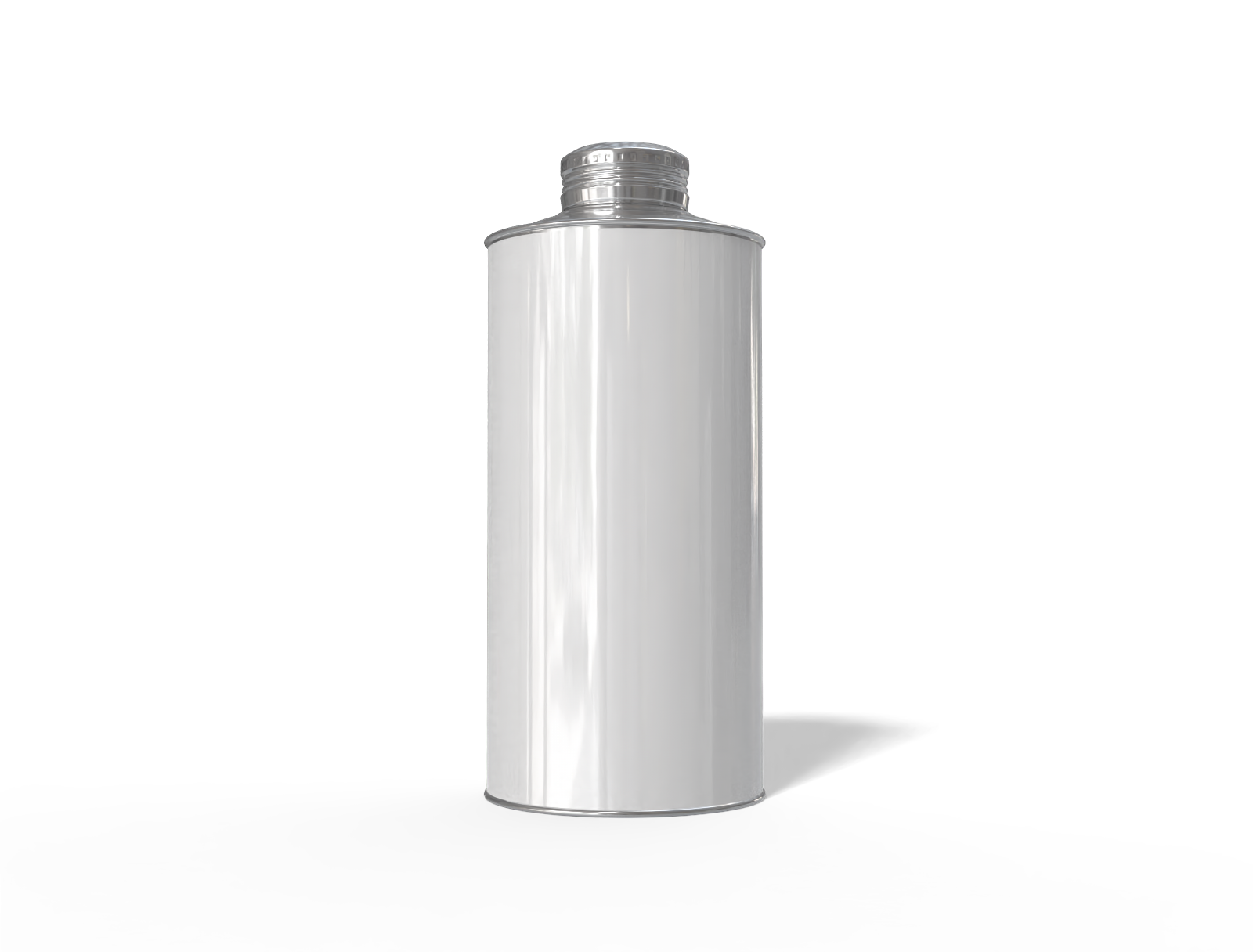 Draft beer metal can — Glossy metal