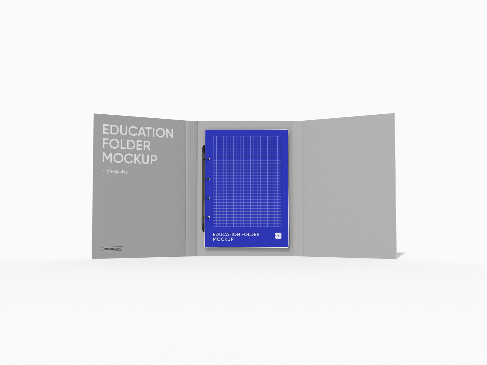 Education document folder — White paperboard
