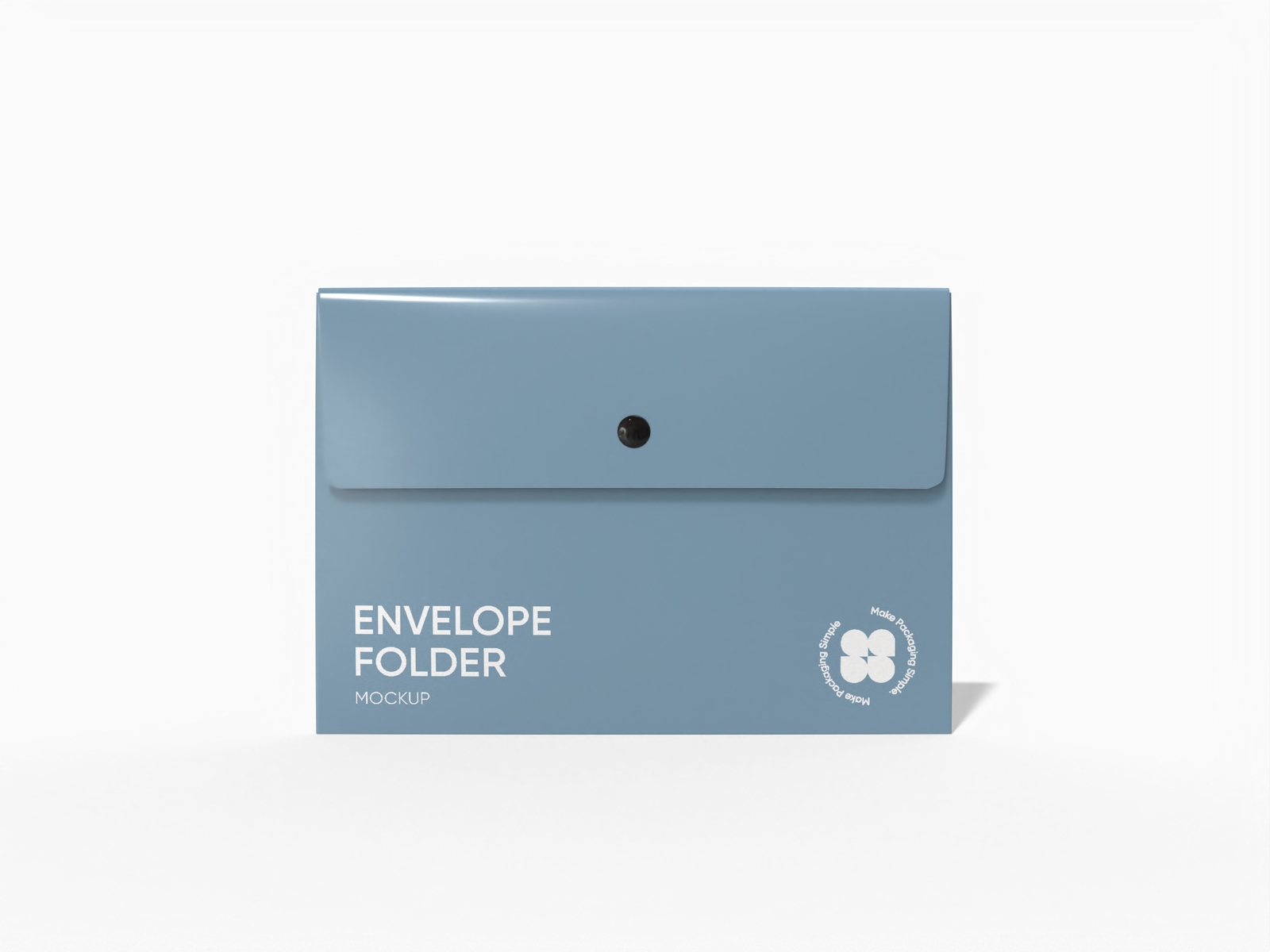 Envelope folder — White paperboard