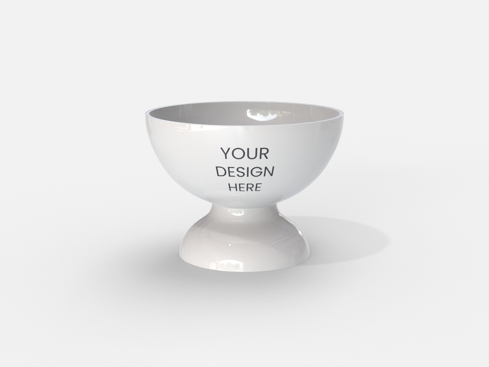 Bowls — Glossy plastic