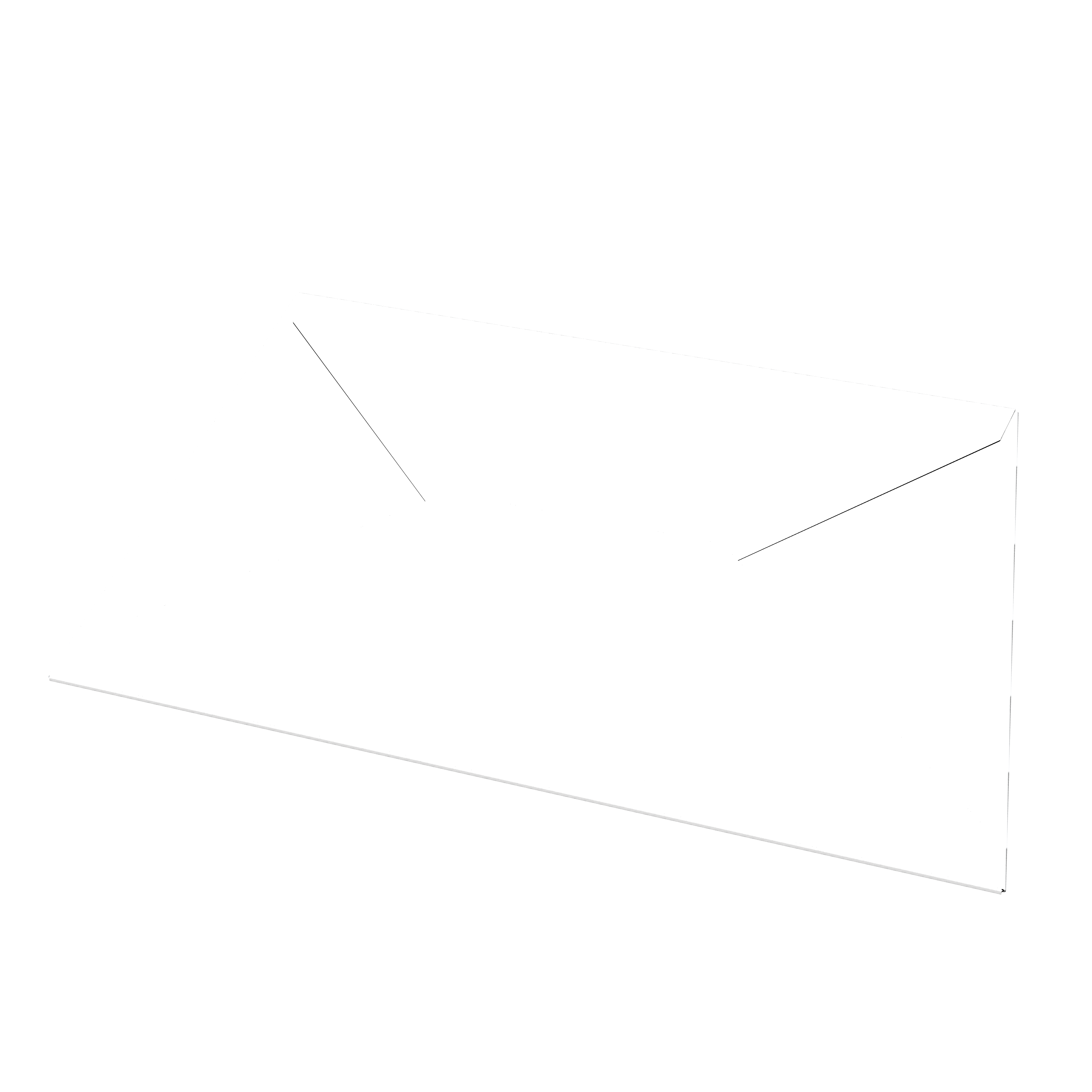 A6 business envelope — 200 gsm white paperboard(0.3mm)