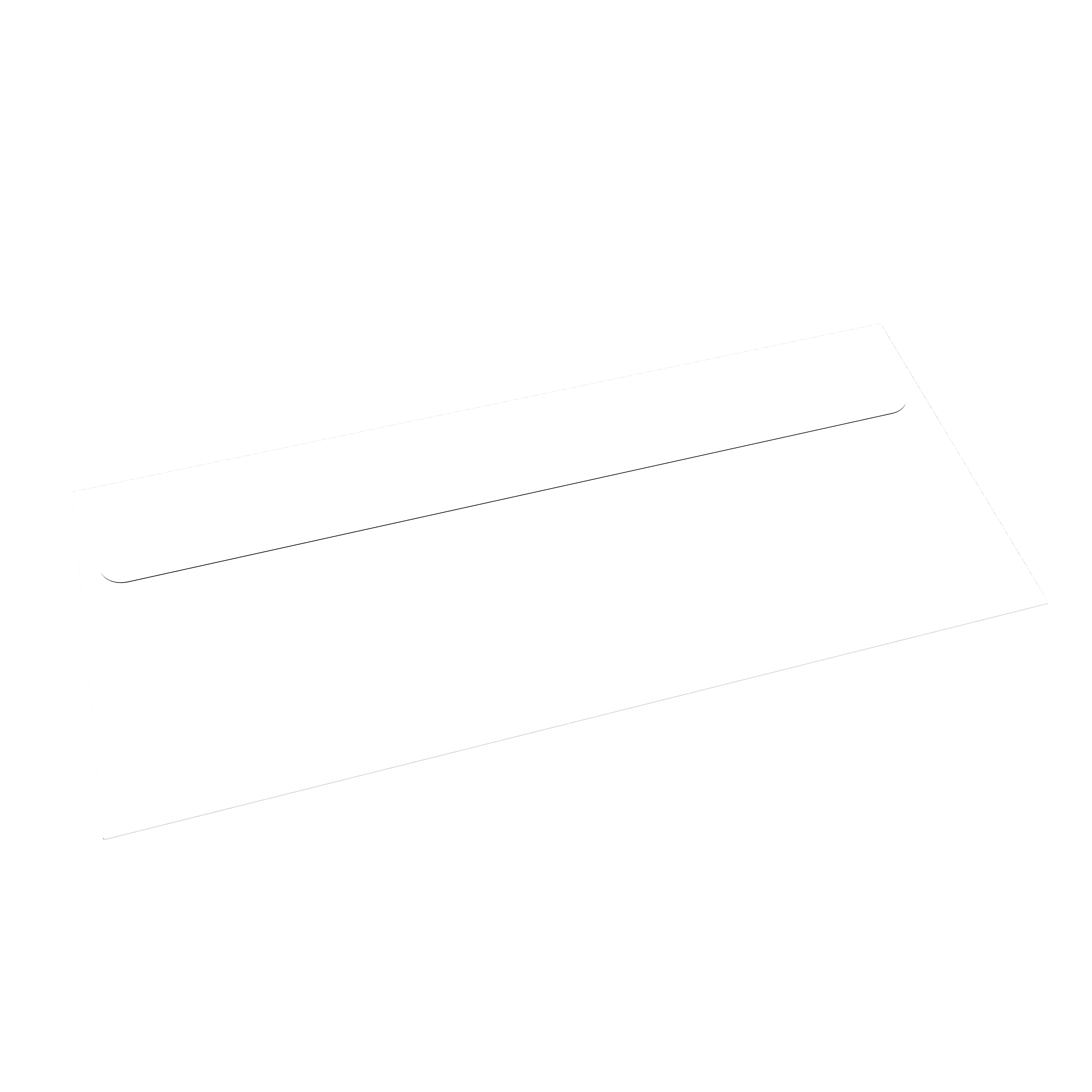 Letter envelope — 200 gsm white paperboard(0.3mm)
