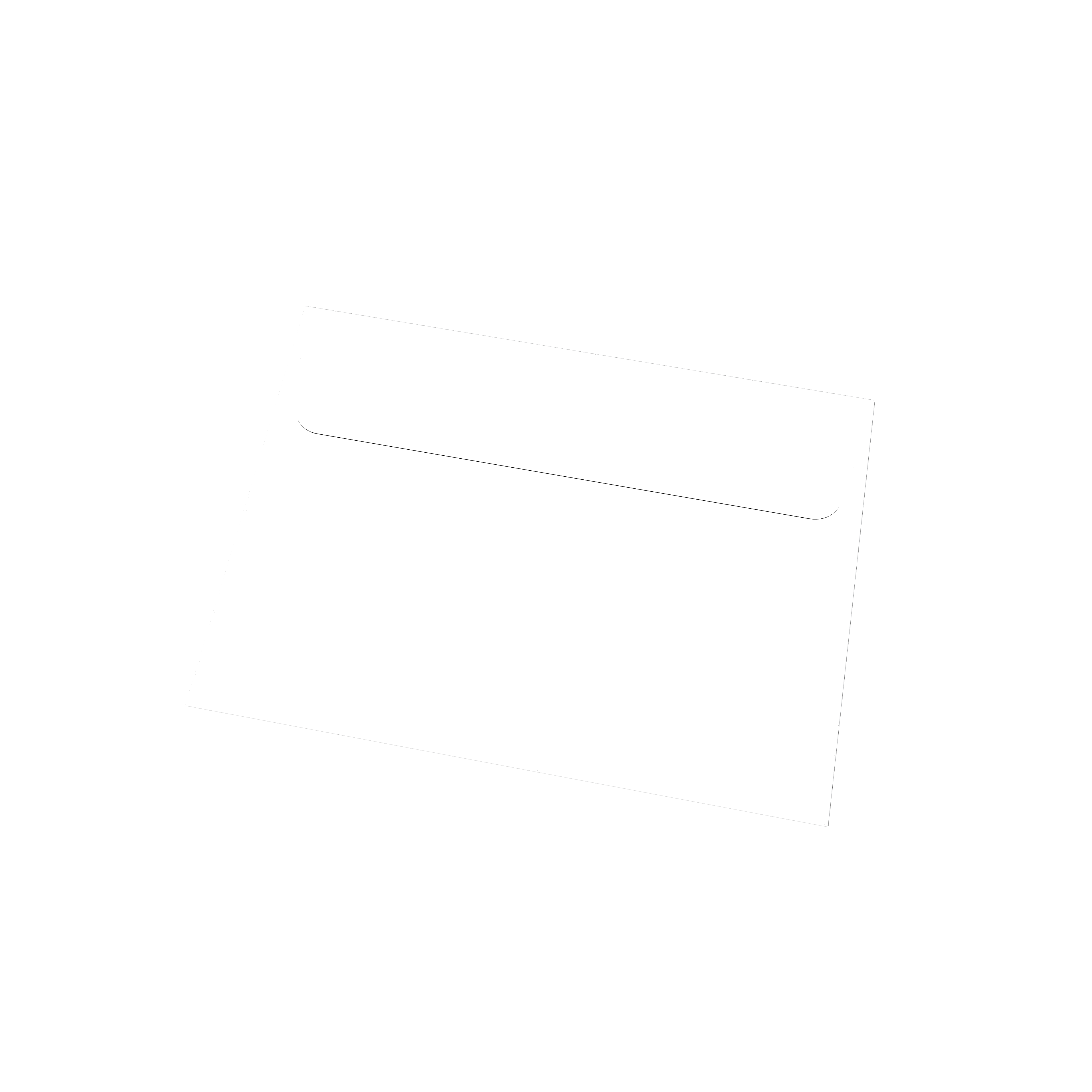 Mini envelope — 200 gsm white paperboard(0.3mm)