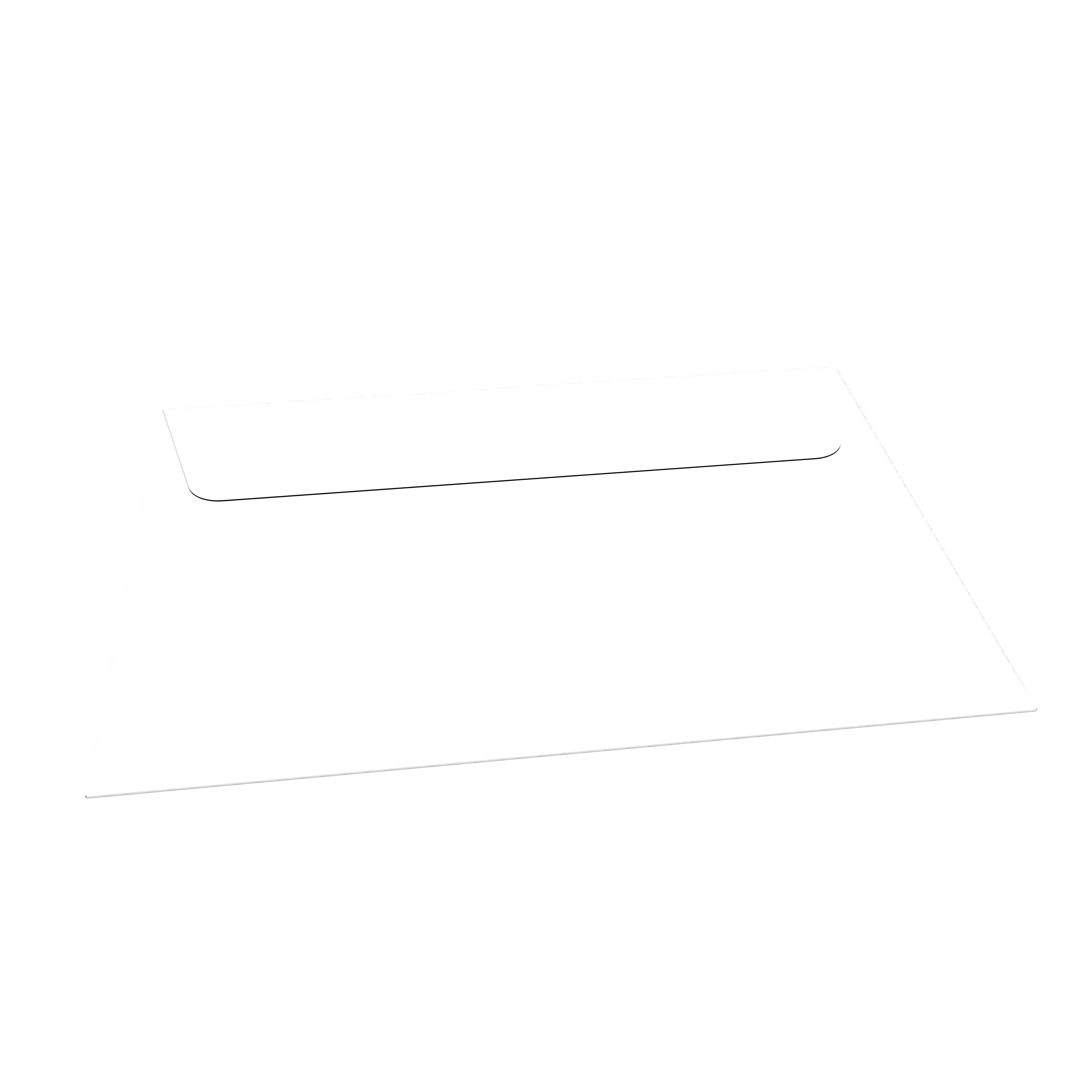 Letter envelope — 200 gsm white paperboard(0.3mm)
