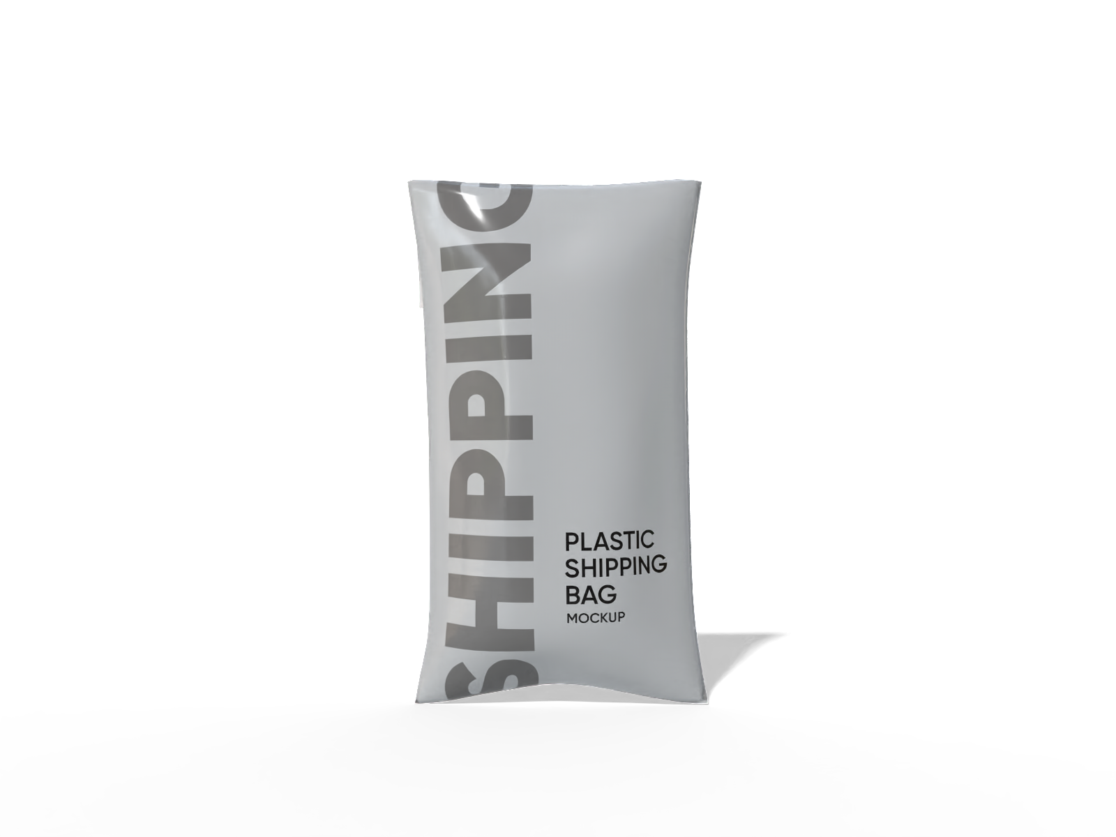 Plastic bag — Glossy plastic