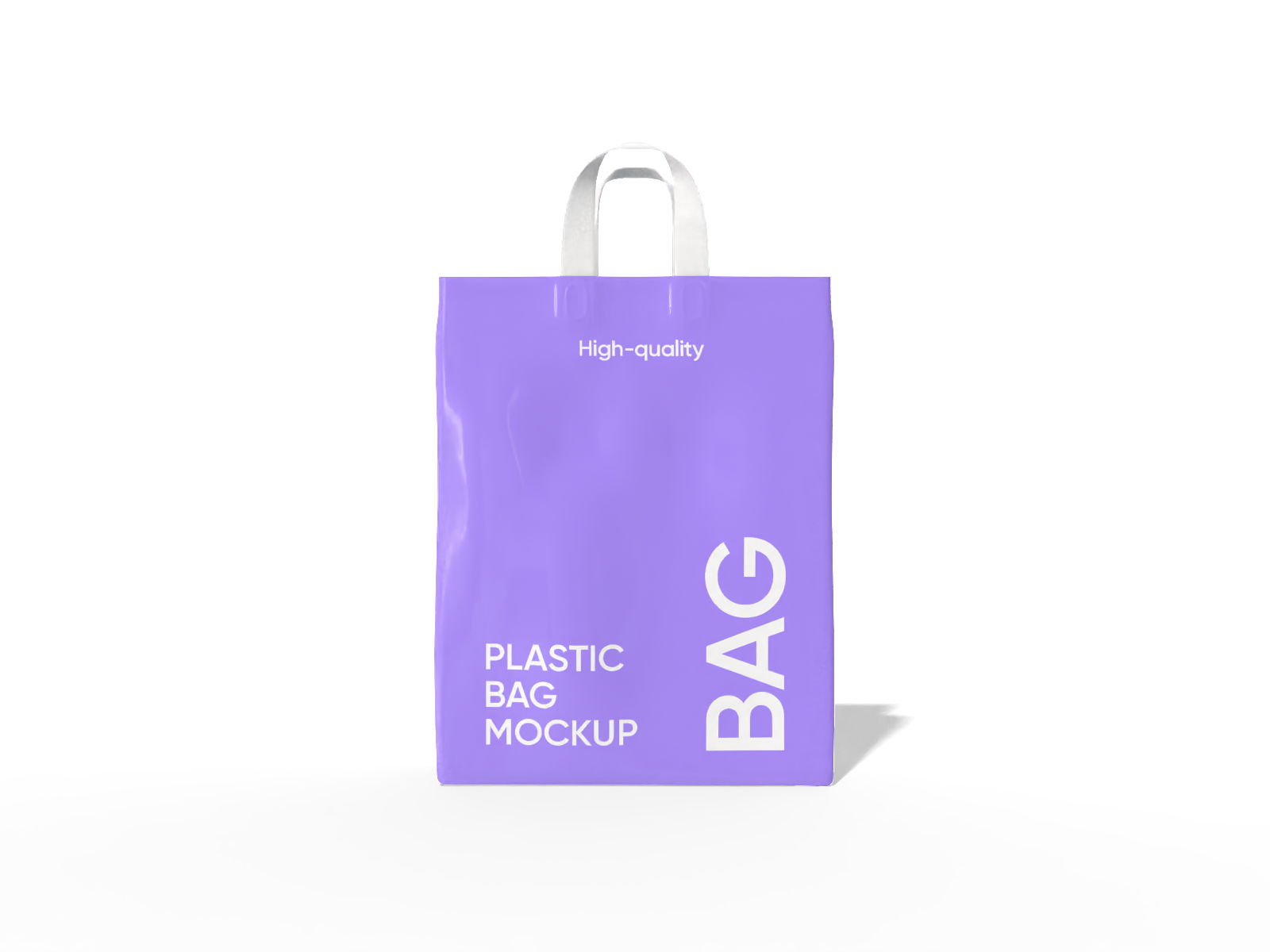 Plastic bag — Glossy plastic