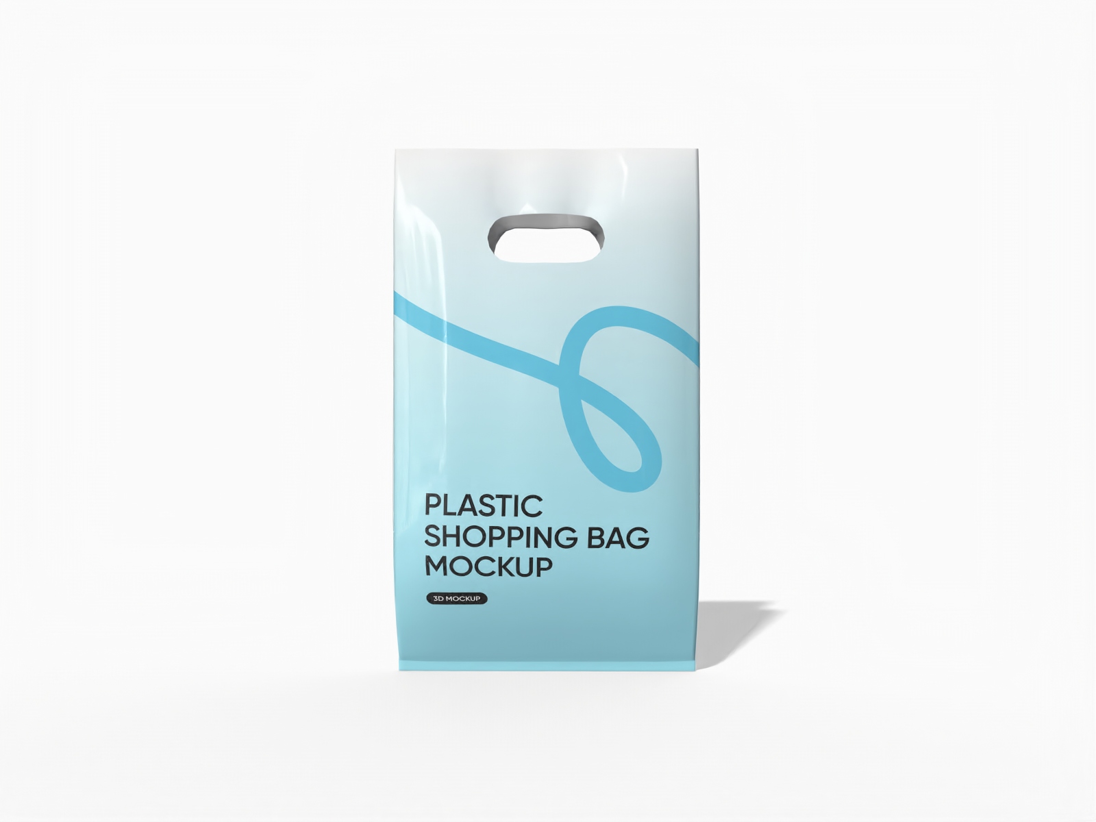 Shopping bag — Glossy plastic