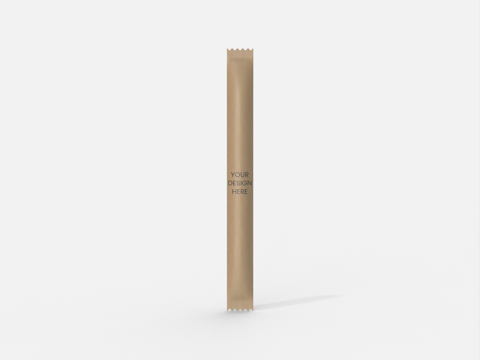 Stick sachet packaging — Glossy plastic