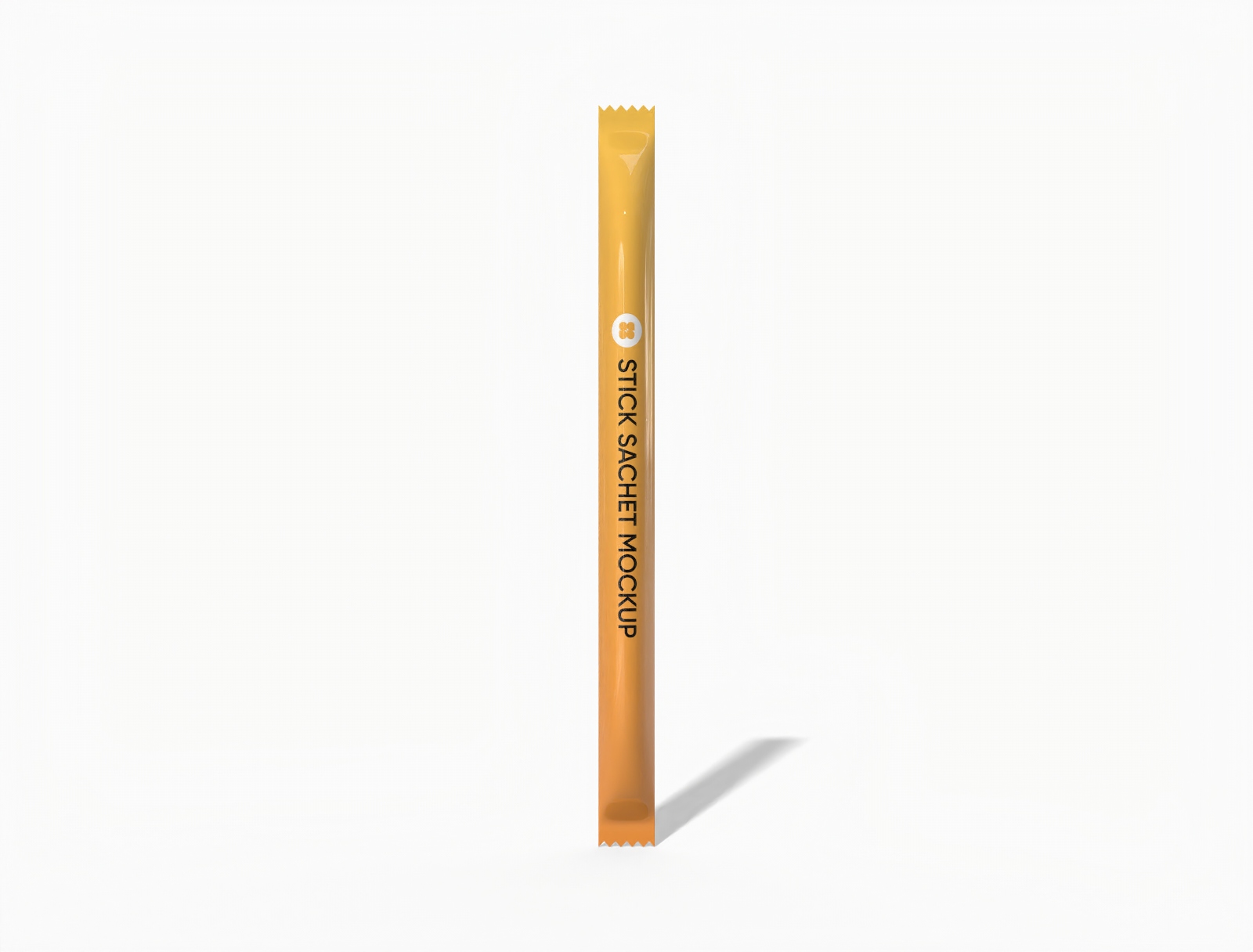 Stick sachet packaging — Glossy plastic