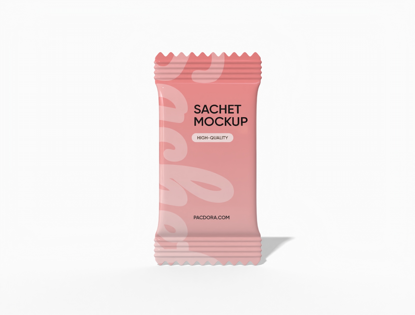 Sachet packaging — Glossy plastic