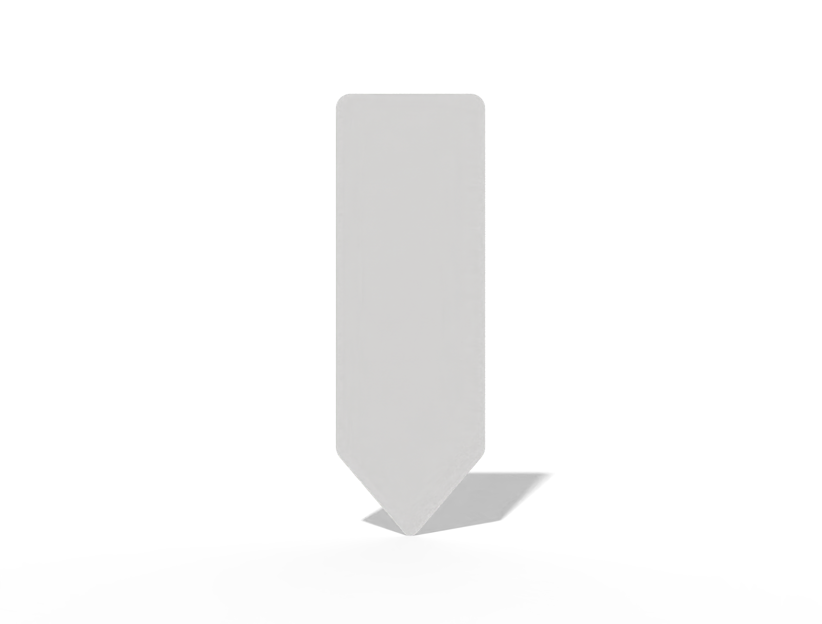 Bookmark — White paperboard