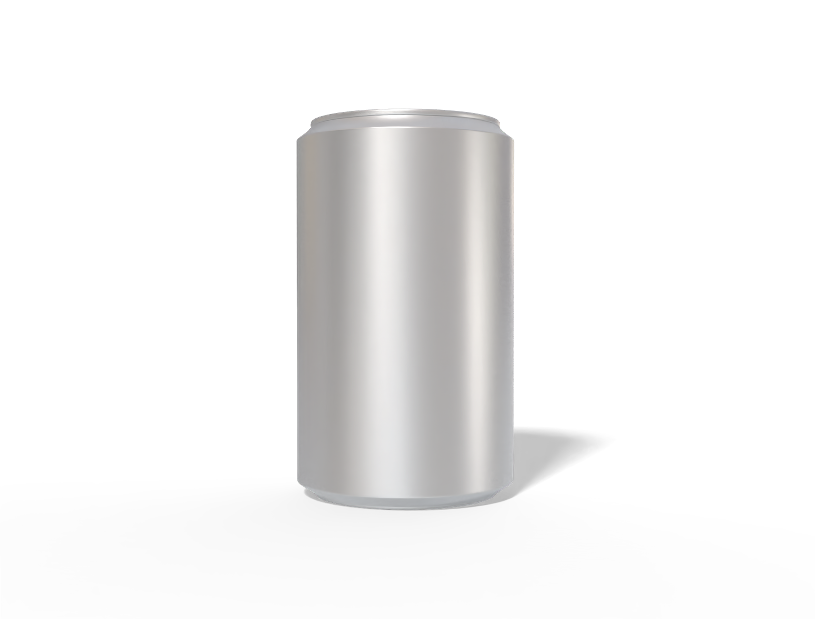 200 ml aluminum can — Matte metal