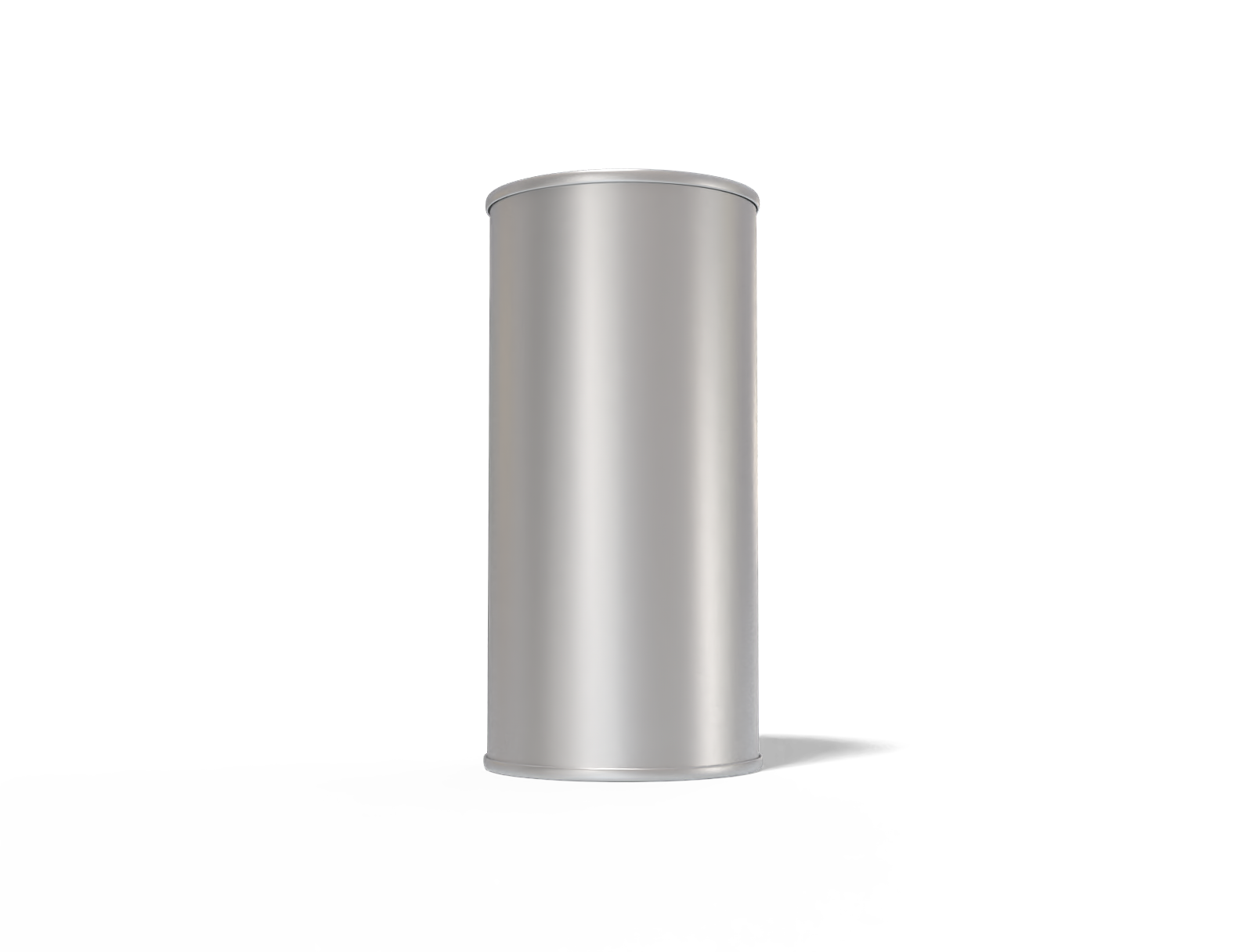 330 ml soda can — Matte metal