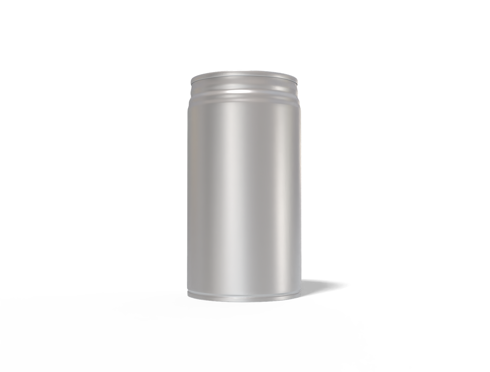 145 ml soda can — Matte metal