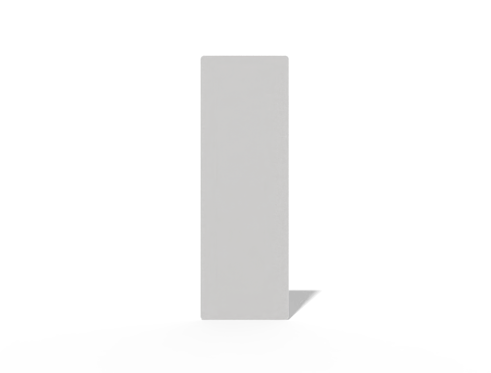 Bookmark — White paperboard