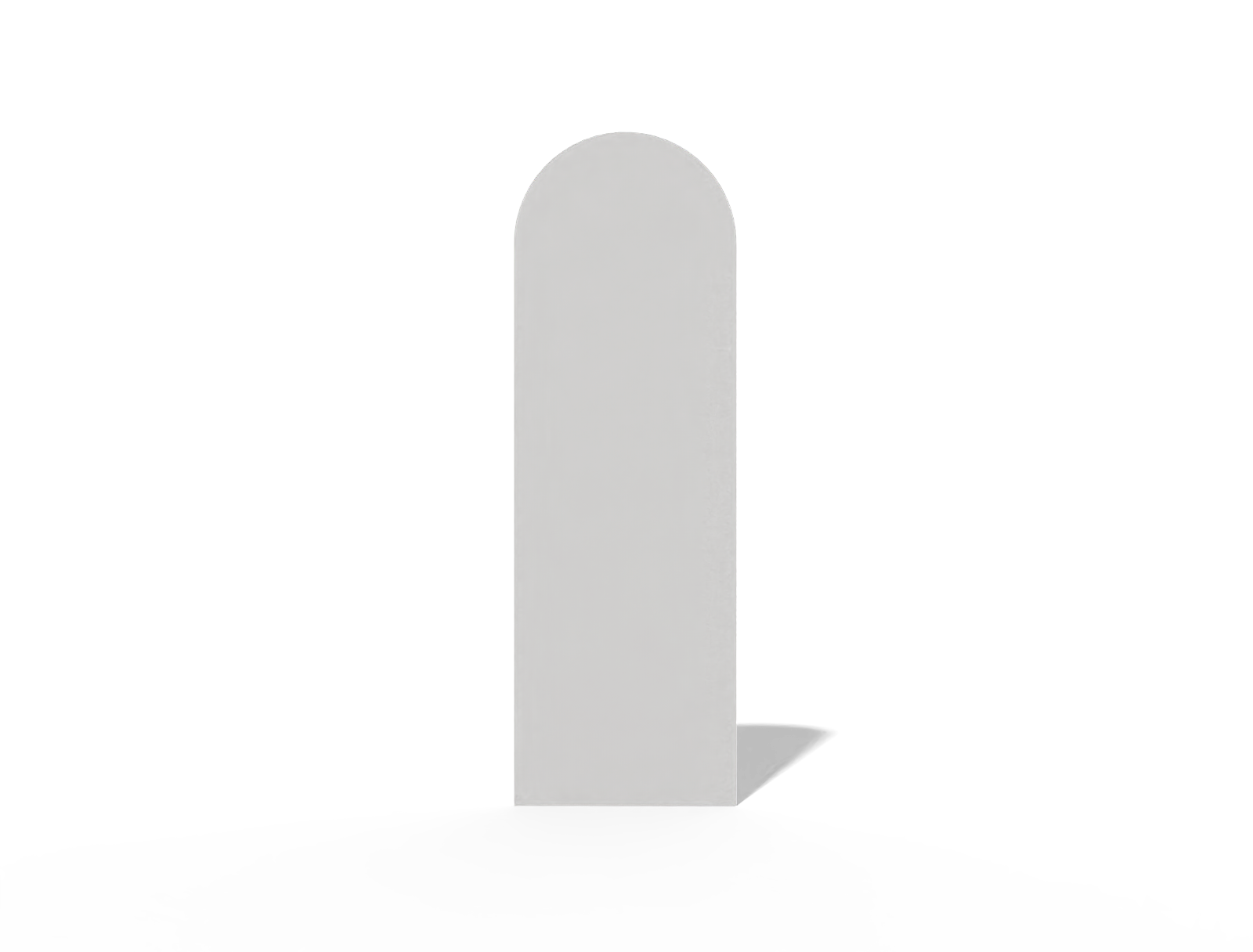Paper bookmark — White paperboard