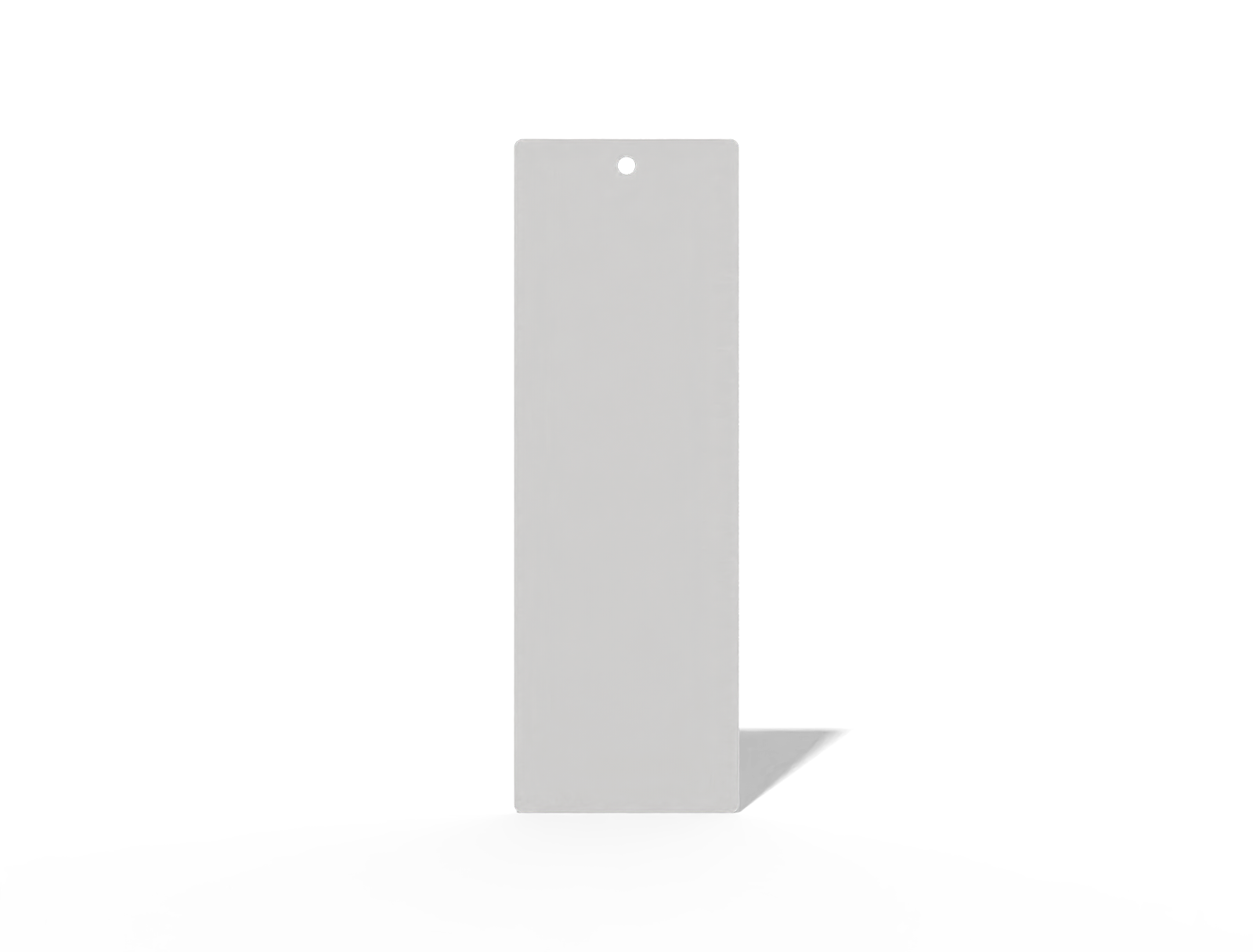 Rectangular book — White paperboard