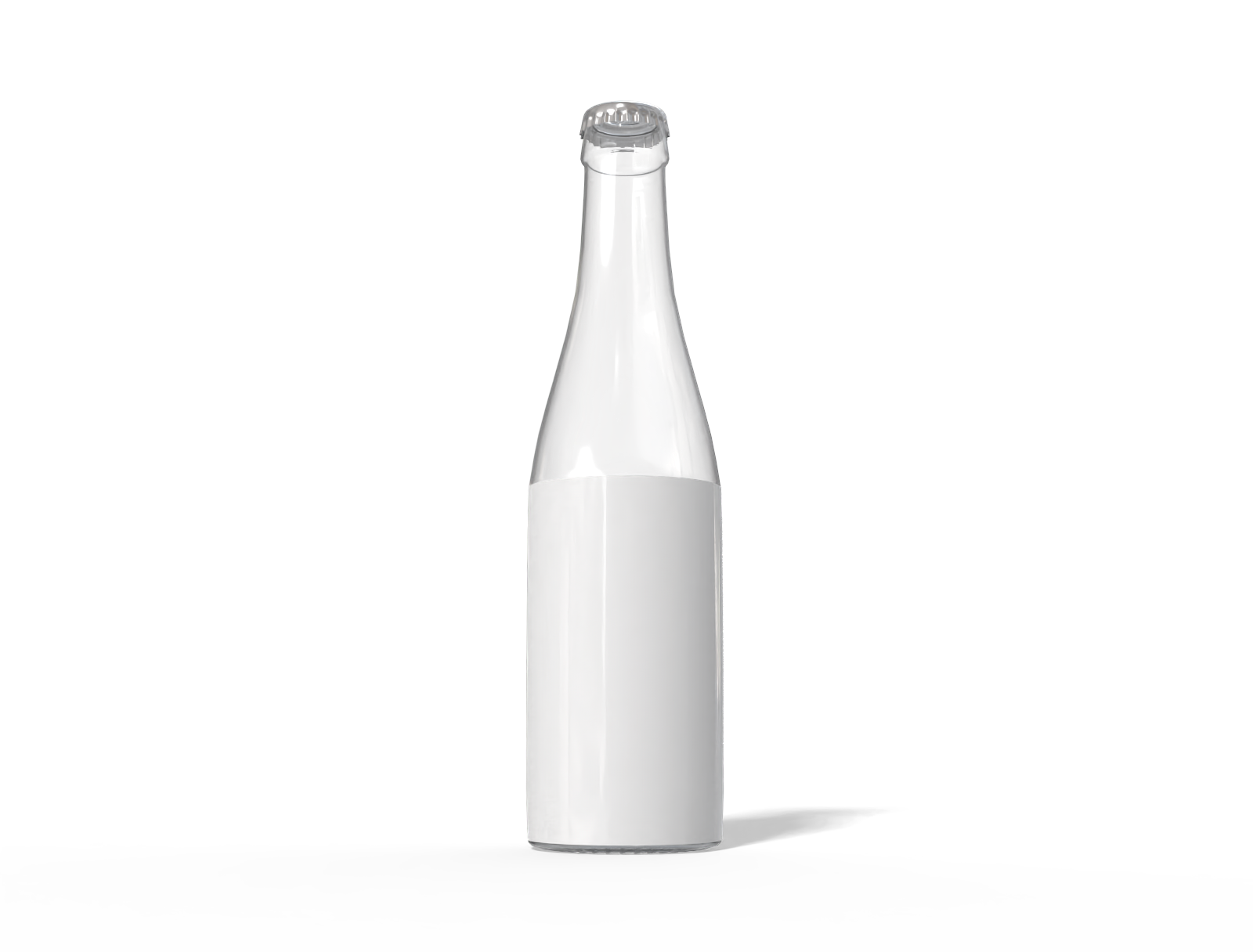 330 ml belgian beer bottle — Glossy glass