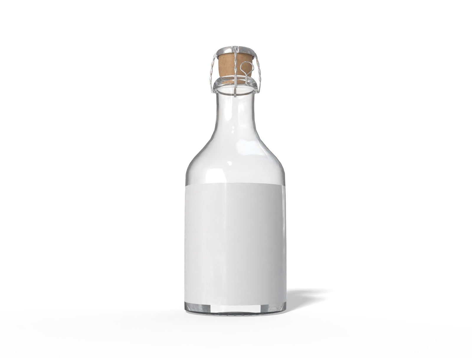 Hetayang beer bottle — Glossy glass