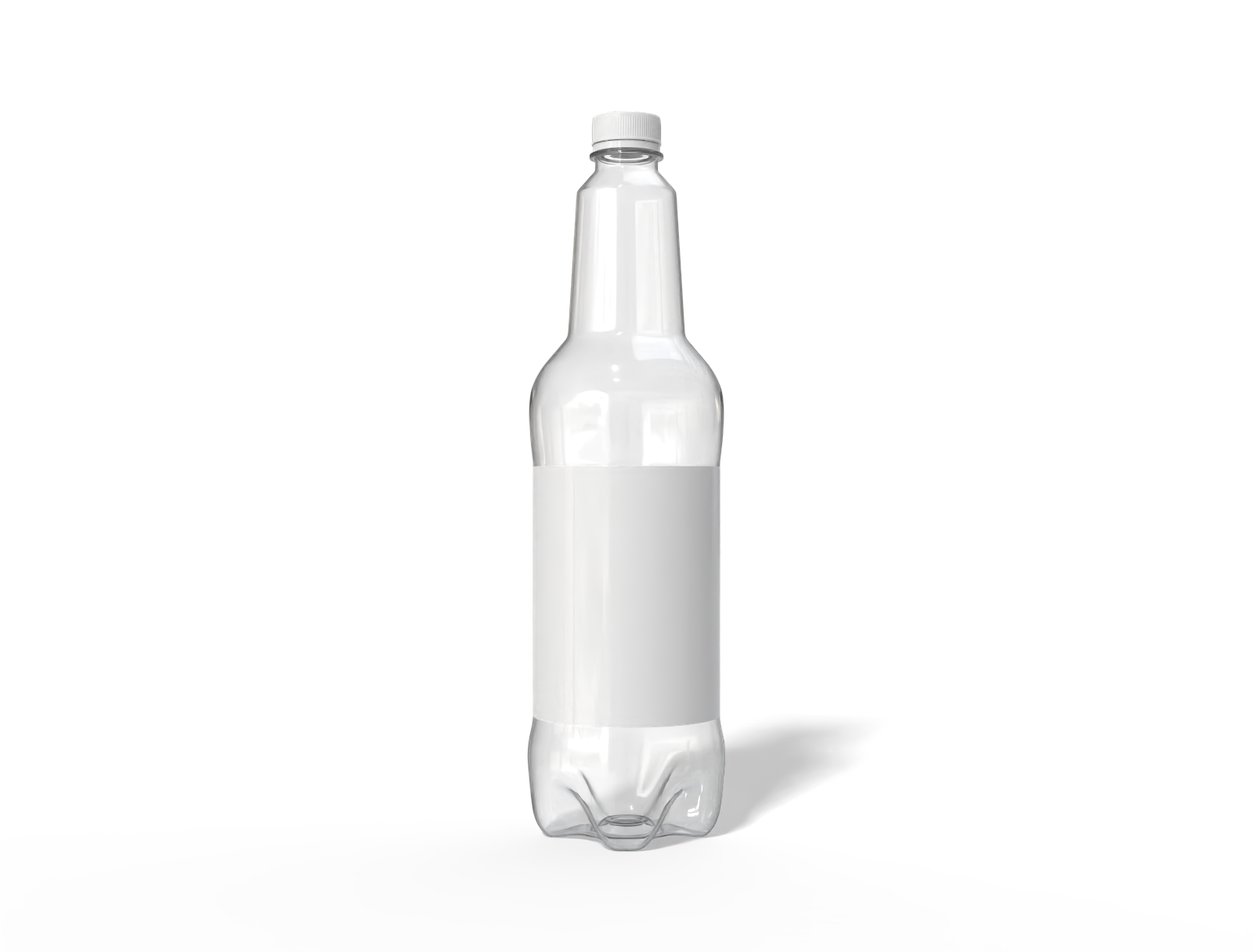 500 ml twist cap beer bottle — Glossy glass