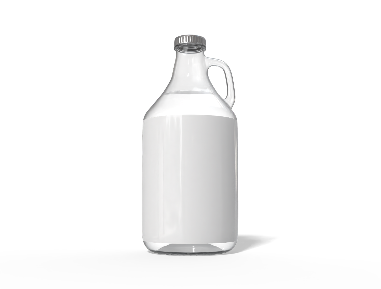 Growlers beer bottle — Glossy glass