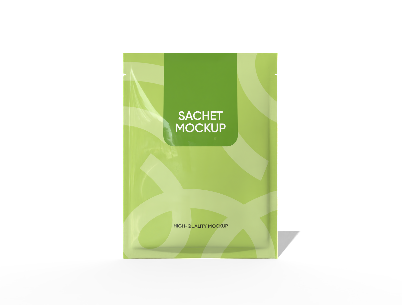 Sachet packaging — Glossy plastic