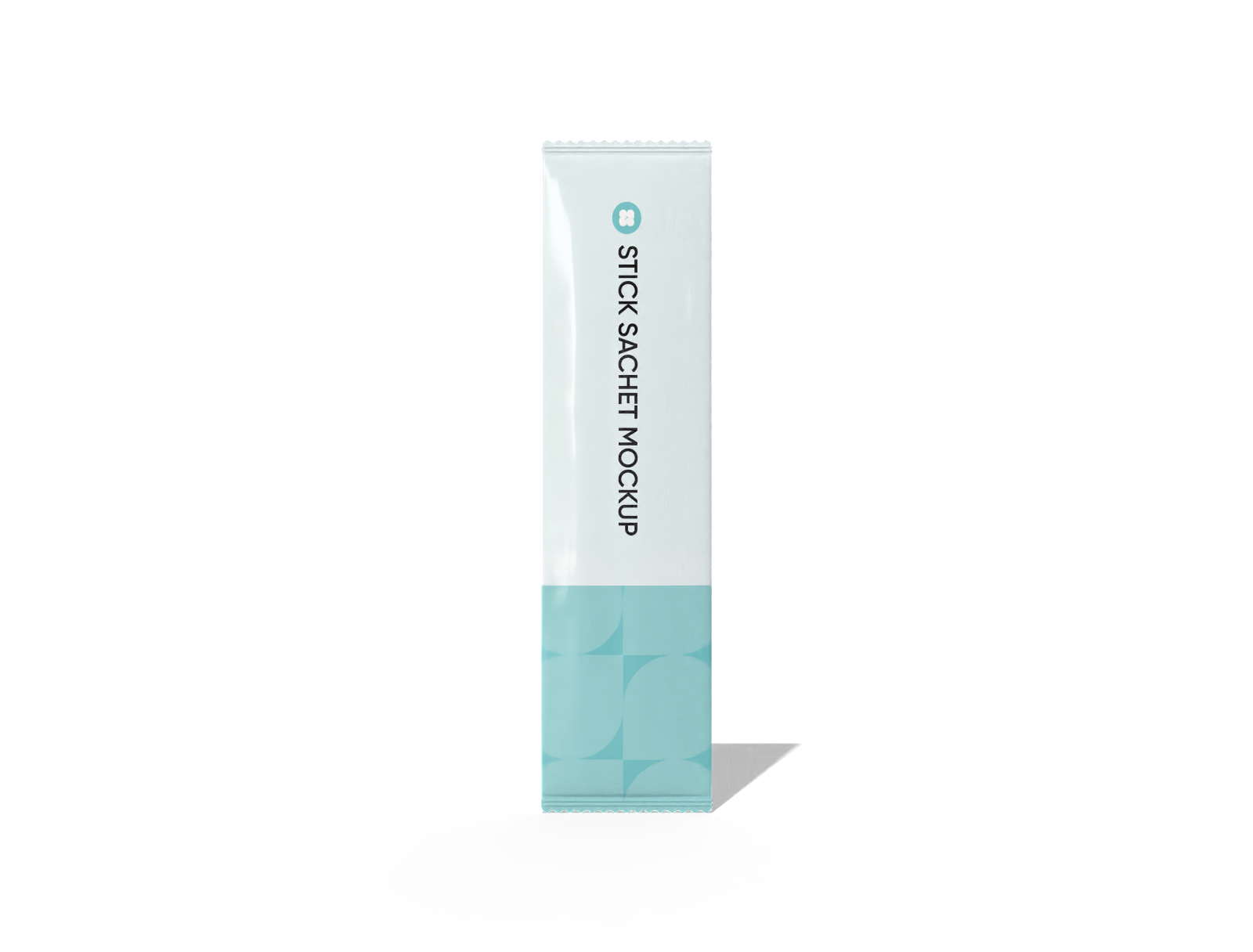 Stick sachet packaging — Glossy plastic