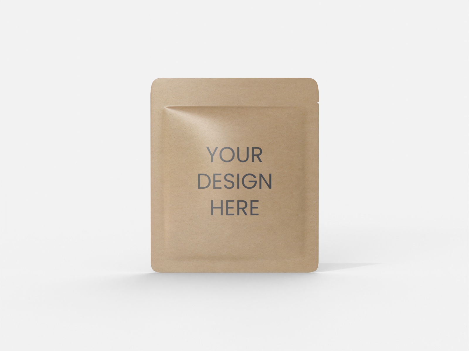 Sachet packaging — Glossy plastic