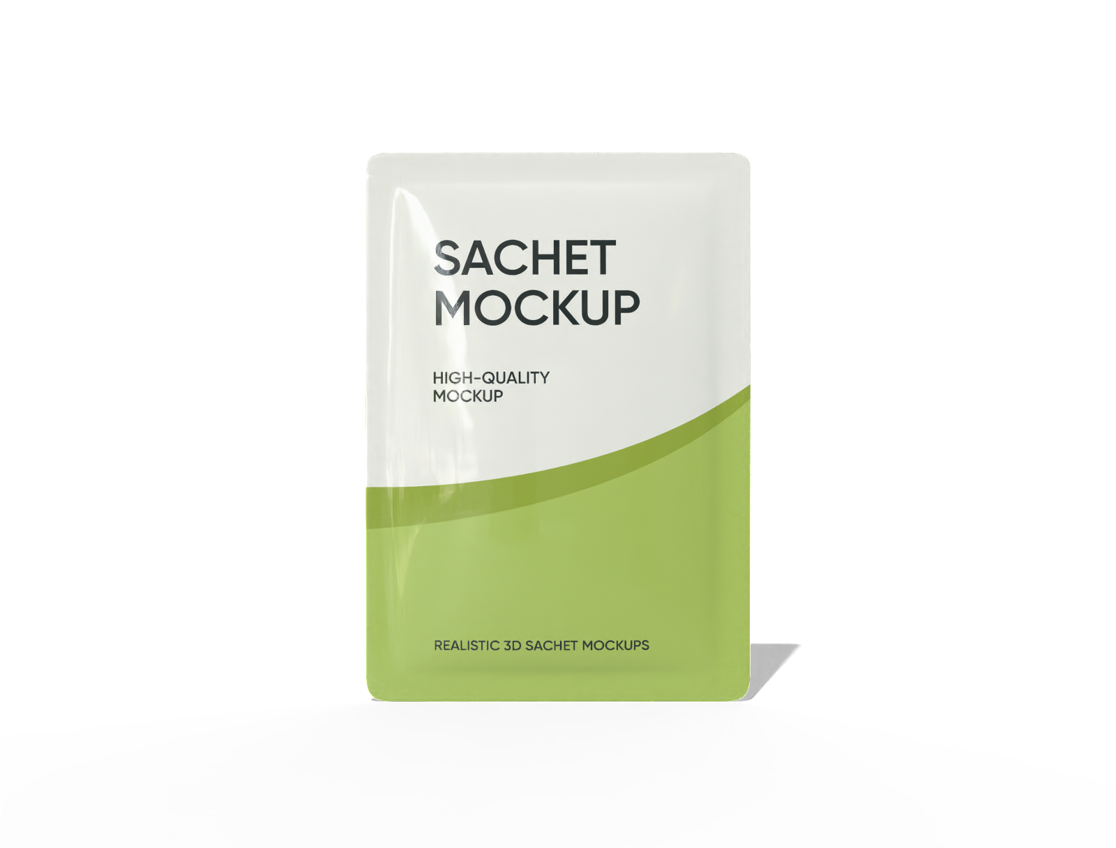 Sachet packaging — Glossy plastic