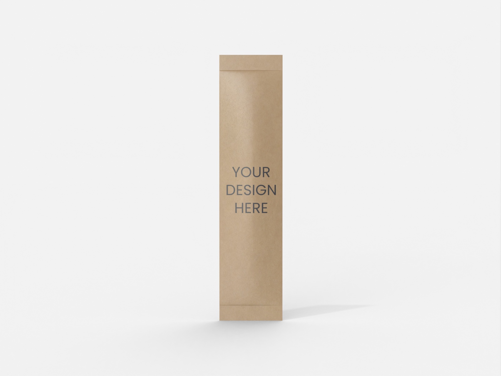 Stick sachet packaging — Glossy plastic