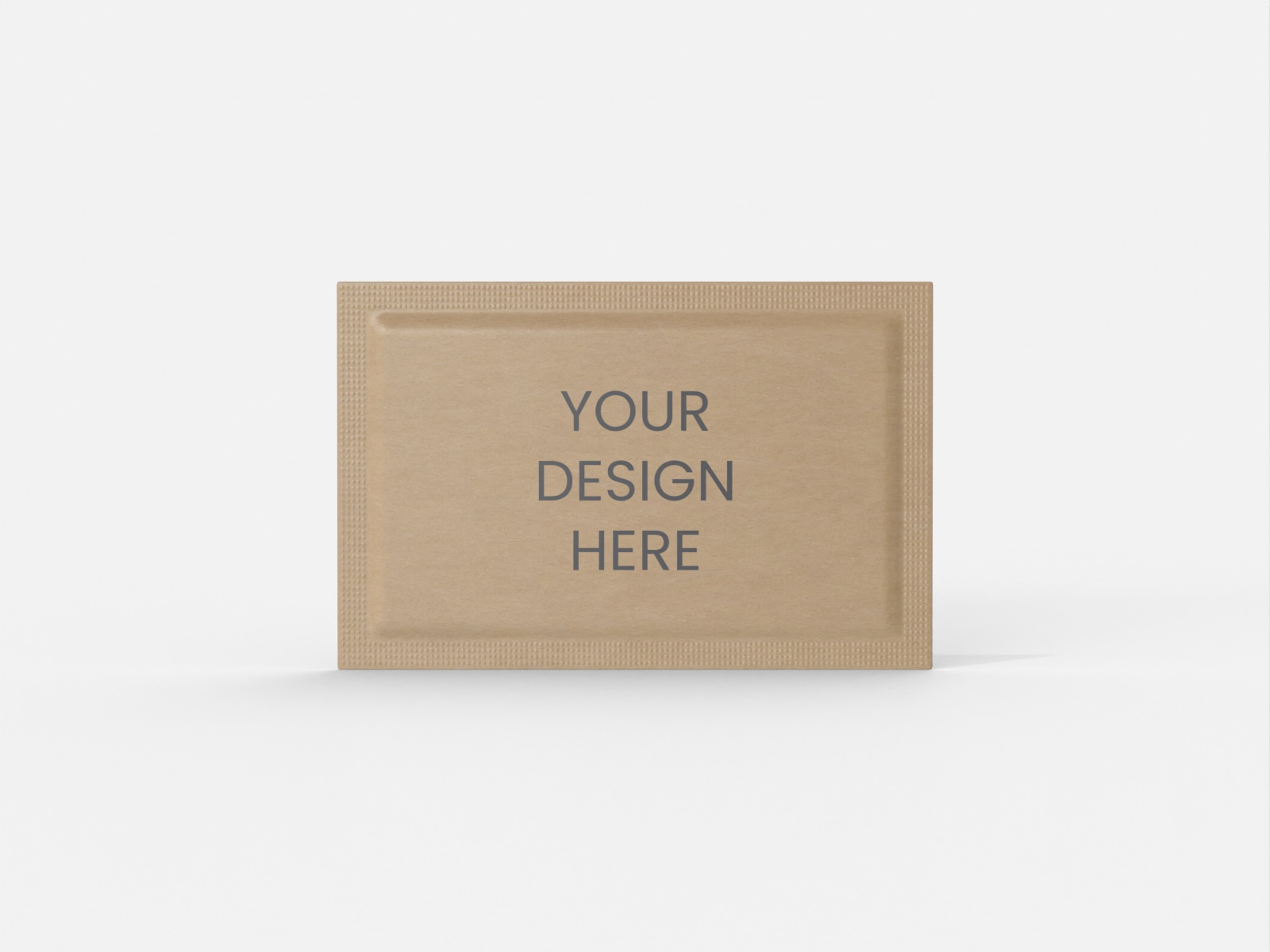Sachet packaging — Glossy plastic