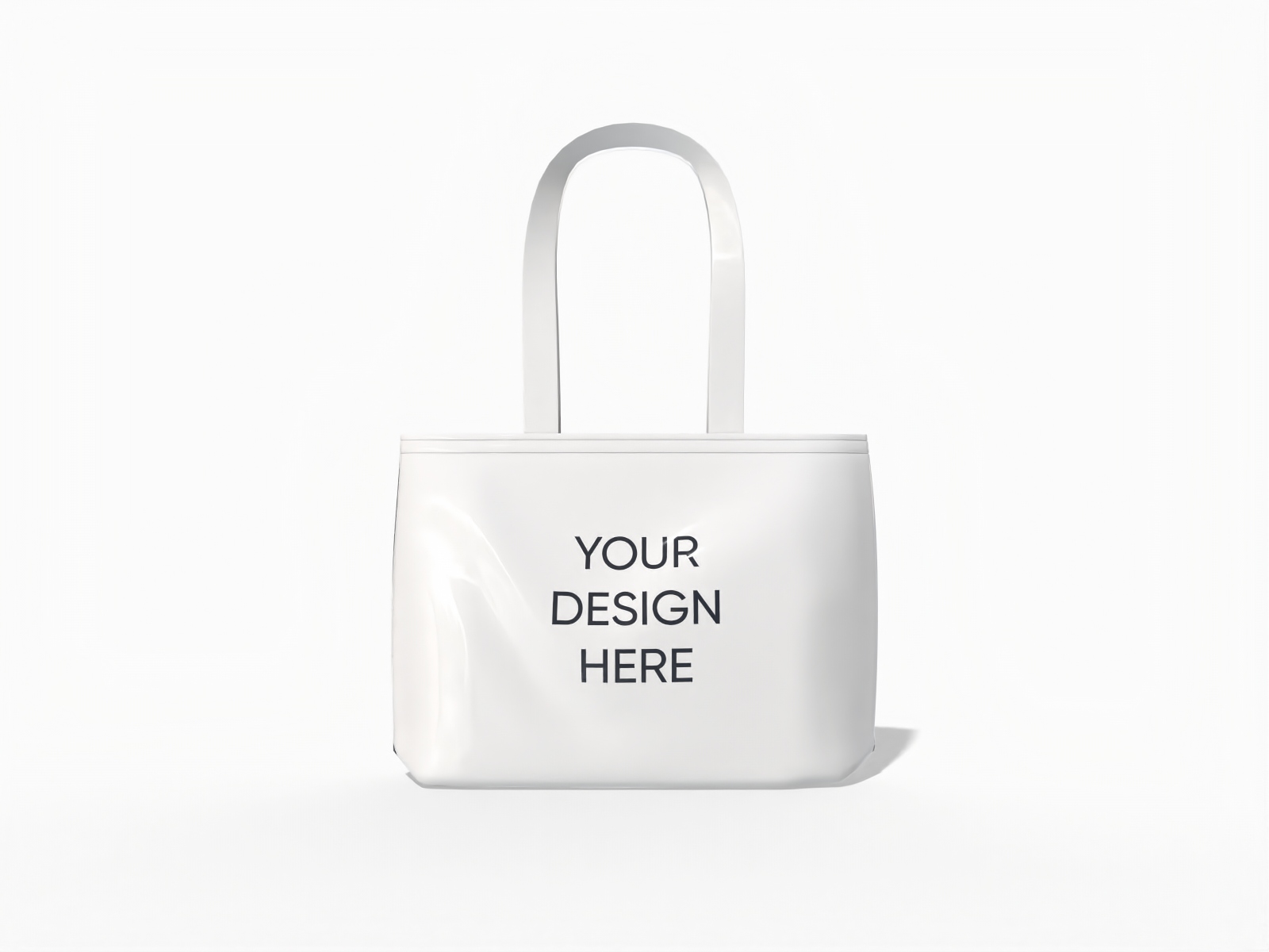 Medium shopping bag — Matte plastic
