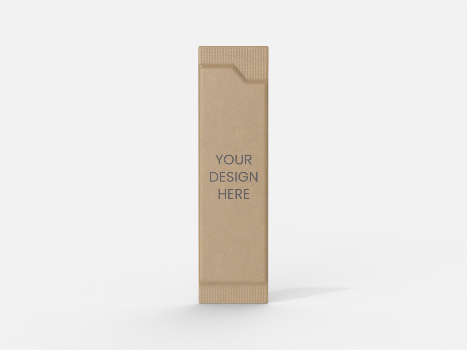 Stick sachet packaging — Glossy plastic