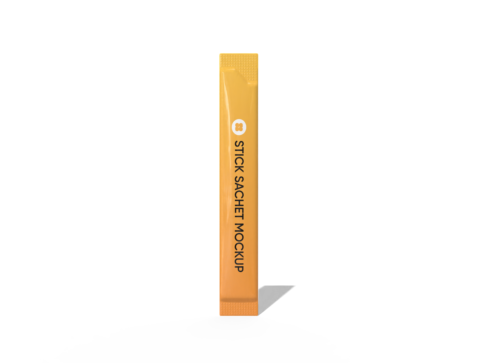 Stick sachet packaging — Glossy plastic