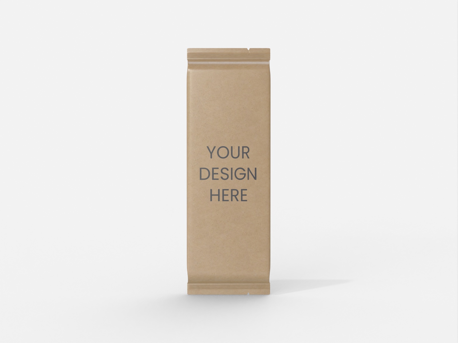Stick sachet packaging — Glossy plastic